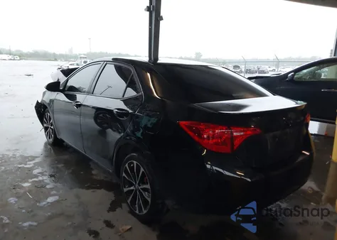 2017 Toyota Corolla Se from USA, damaged, VIN 5YFBURHE6HP726299